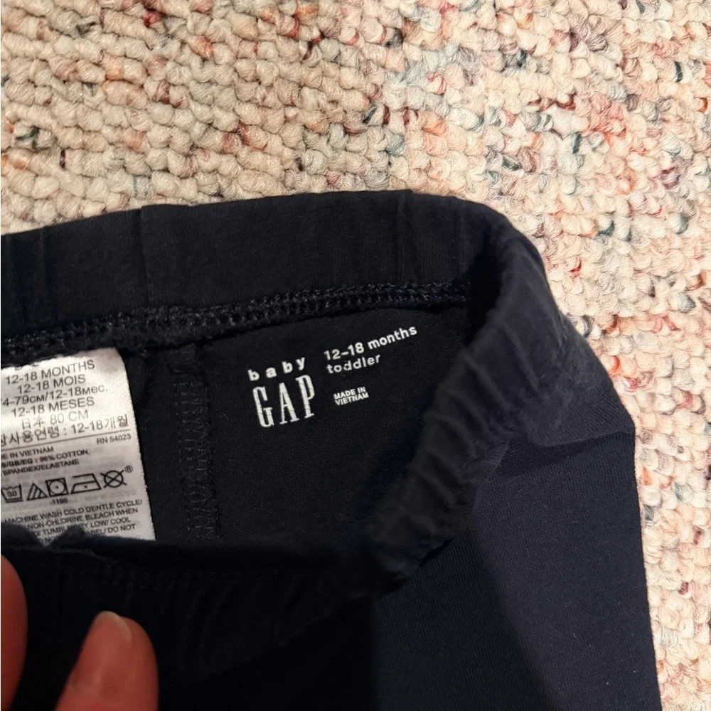 GAP Classic Black Kids Leggings